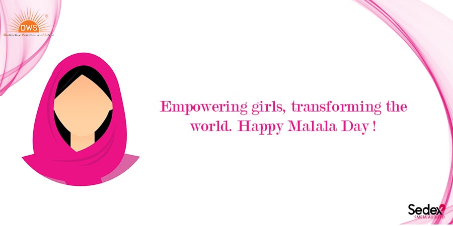 Empowering girls, transforming the world. Happy Malala Day!